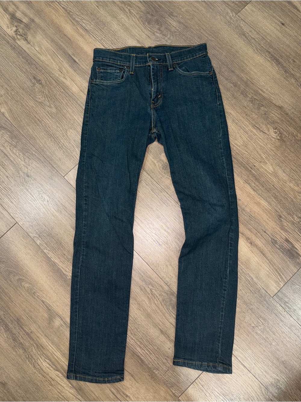 Levi's Dark Blue Straight-Leg Jeans